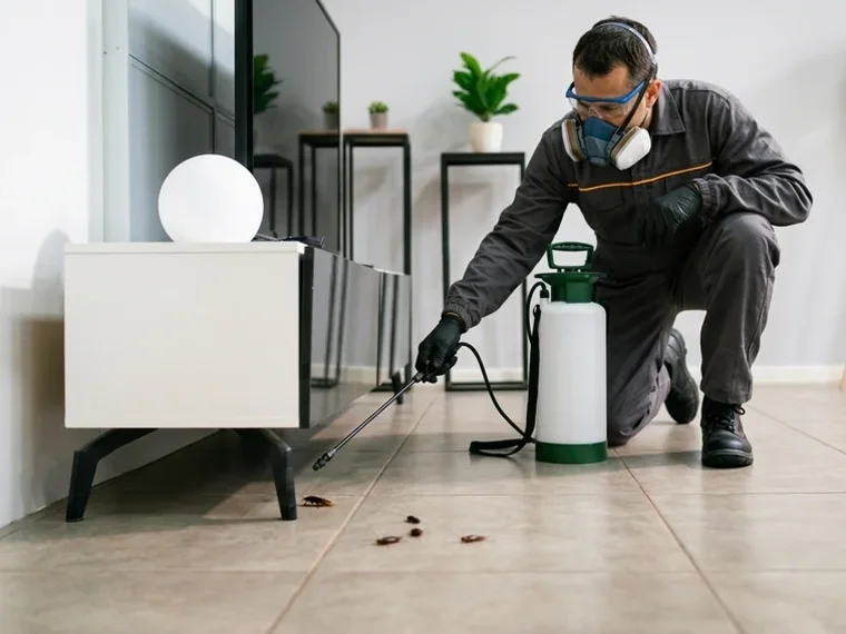 Aplicação dirigida no rodapé de uma sala